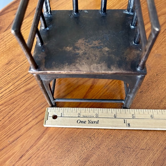 Pottery Barn Iron Miniature Chair - Picture 5 of 9